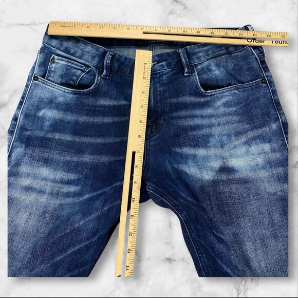 SCOTCH & SODA Tye Men Jeans Tag Size 30X32 *Actual 30X 30.5 Slim Fit Blue - Picture 7 of 16